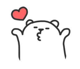 Black Joke Bear sticker #136905