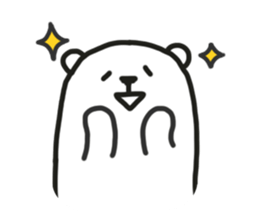 Black Joke Bear sticker #136907