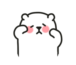 Black Joke Bear sticker #136909