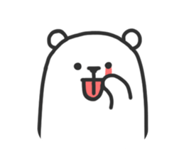 Black Joke Bear sticker #136911