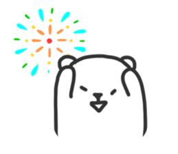 Black Joke Bear sticker #136921