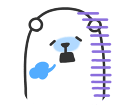 Black Joke Bear sticker #136929