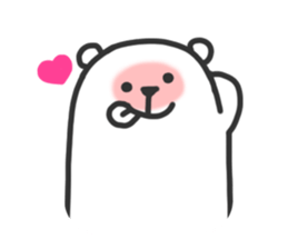 Black Joke Bear sticker #136931