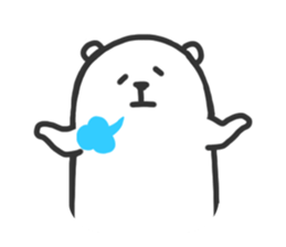 Black Joke Bear sticker #136932