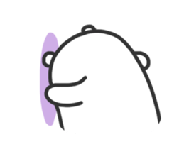 Black Joke Bear sticker #136935