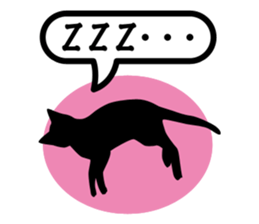 KURO NYAN sticker #137710