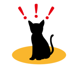 KURO NYAN sticker #137718