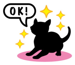KURO NYAN sticker #137727