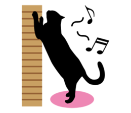 KURO NYAN sticker #137737