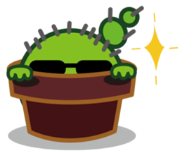 Everyday of cactus  - SaboSabo-   Part 1 sticker #137748