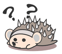 ohuton Hedgehog sticker #137920