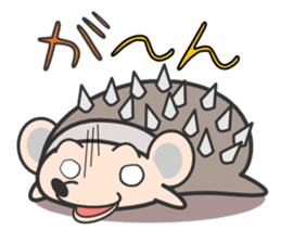 ohuton Hedgehog sticker #137924