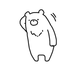 White Bear sticker #138013