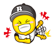 Baseball Lemon Boy sticker #138024