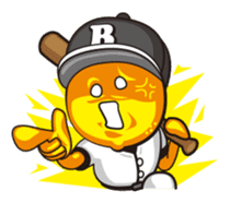 Baseball Lemon Boy sticker #138026