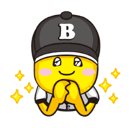 Baseball Lemon Boy sticker #138030