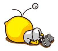 Baseball Lemon Boy sticker #138034