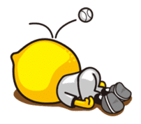 Baseball Lemon Boy sticker #138034
