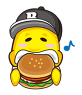 Baseball Lemon Boy sticker #138038