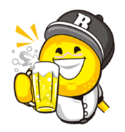 Baseball Lemon Boy sticker #138040