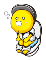 Baseball Lemon Boy sticker #138043