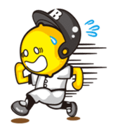 Baseball Lemon Boy sticker #138046