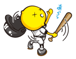 Baseball Lemon Boy sticker #138056