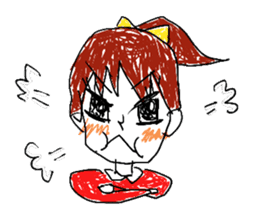 girly graffiti sticker #139001