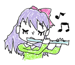 girly graffiti sticker #139030