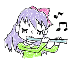 girly graffiti sticker #139030