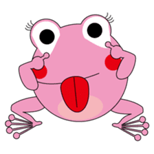 Pinky the Frog sticker #140194