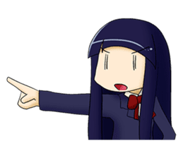 YURU Girl sticker #140268