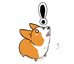 Sticker of Corgi sticker #140437