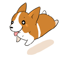 Sticker of Corgi sticker #140449