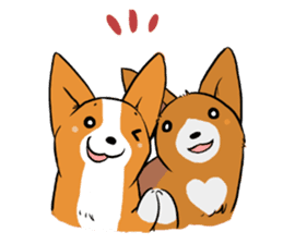 Sticker of Corgi sticker #140453