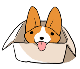 Sticker of Corgi sticker #140456