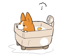 Sticker of Corgi sticker #140460