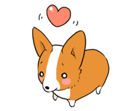 Sticker of Corgi sticker #140471