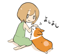 Sticker of Corgi sticker #140472