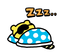 Emotional appeal animals!"USAN & TANUN" sticker #140640