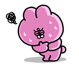 Emotional appeal animals!"USAN & TANUN" sticker #140641