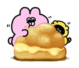 Emotional appeal animals!"USAN & TANUN" sticker #140656