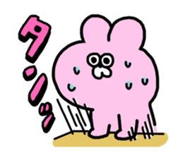 Emotional appeal animals!"USAN & TANUN" sticker #140662