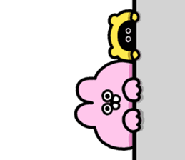 Emotional appeal animals!"USAN & TANUN" sticker #140666