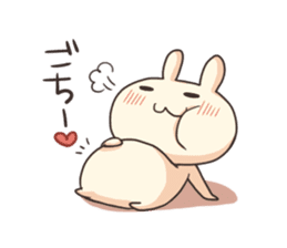 Shiro the rabbit sticker #141581