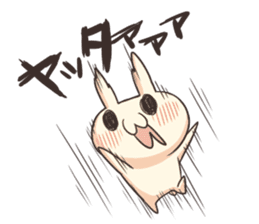 Shiro the rabbit sticker #141597