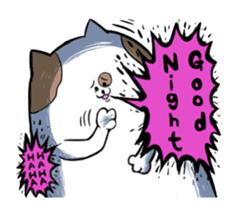 Mixed feelings of panpan-cat sticker #142077
