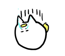 Dango Penguin(White, round penguin) sticker #142177