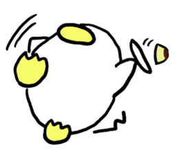 Dango Penguin(White, round penguin) sticker #142182