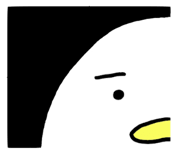 Dango Penguin(White, round penguin) sticker #142184